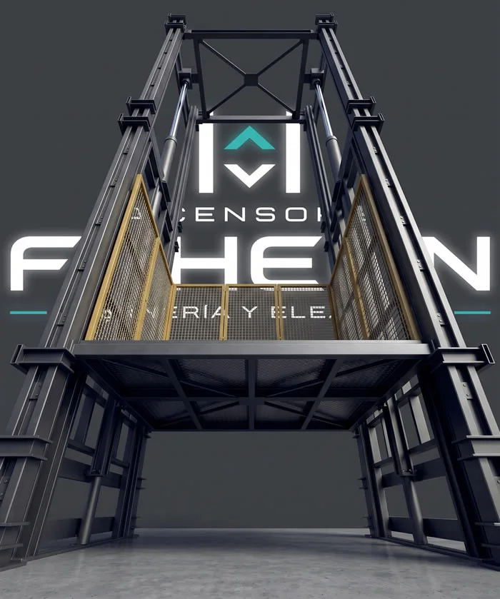 Descubra el elevador de carga industrial Fahenn para mover mercancías con certeza; solicite asesoría para adaptar capacidad y recorrido a su operación en Bogotá, Colombia