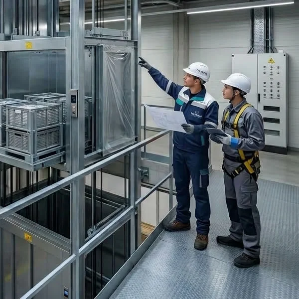 Sistema modular de elevación industrial preparado para ampliaciones y modernización tecnológica en Bogotá y Colombia