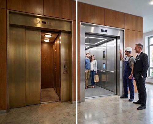Renueve ya seguridad, tecnología y acabados con modernización integral de ascensores; solicite un diagnóstico personalizado de Ascensores Fahenn en Bogotá y toda Colombia