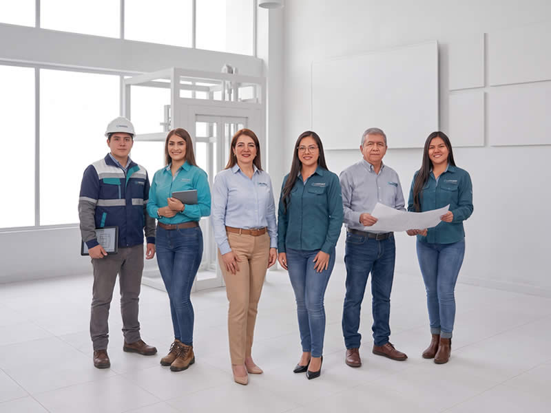 Haga realidad su proyecto de ascensor: solicite asesoría para diseñar, fabricar, instalar, cuidar o modernizar ascensores residenciales y comerciales en Bogotá y Colombia